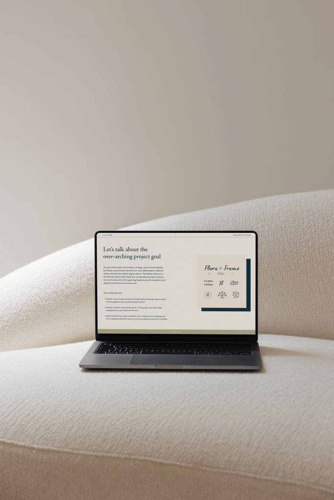 Pricing for brand design services